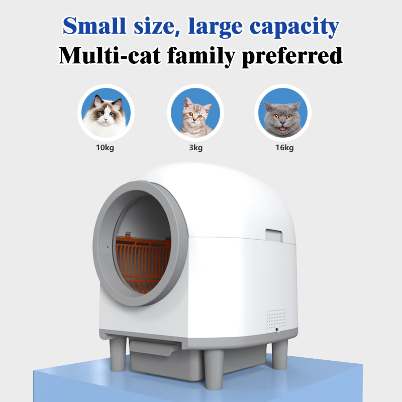 Fully automatic smart cat litter box